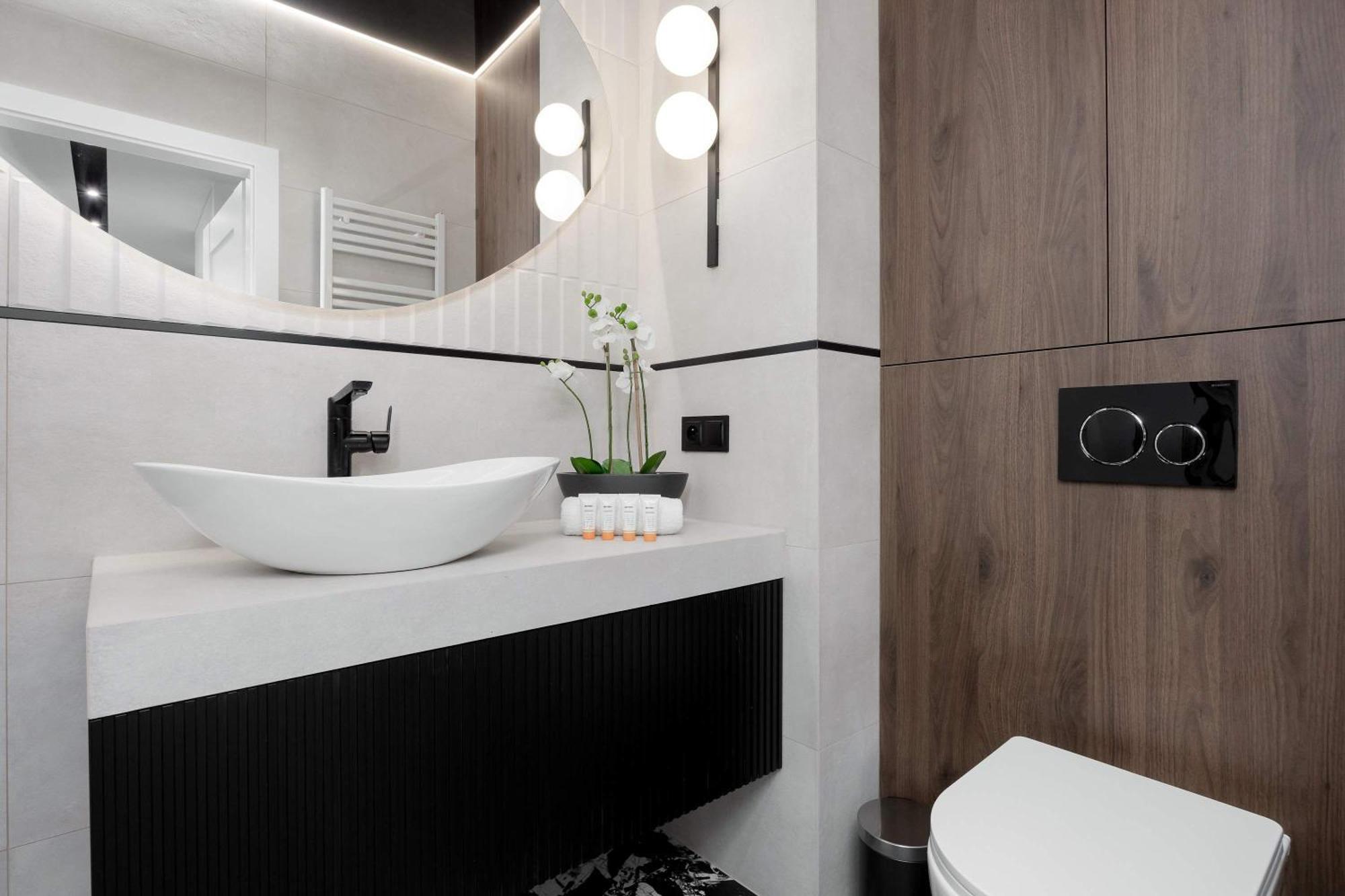 Apartment Sarmacka Wilanow With Parking, Sauna & Gym By Noclegi Renters Warszawa Eksteriør billede