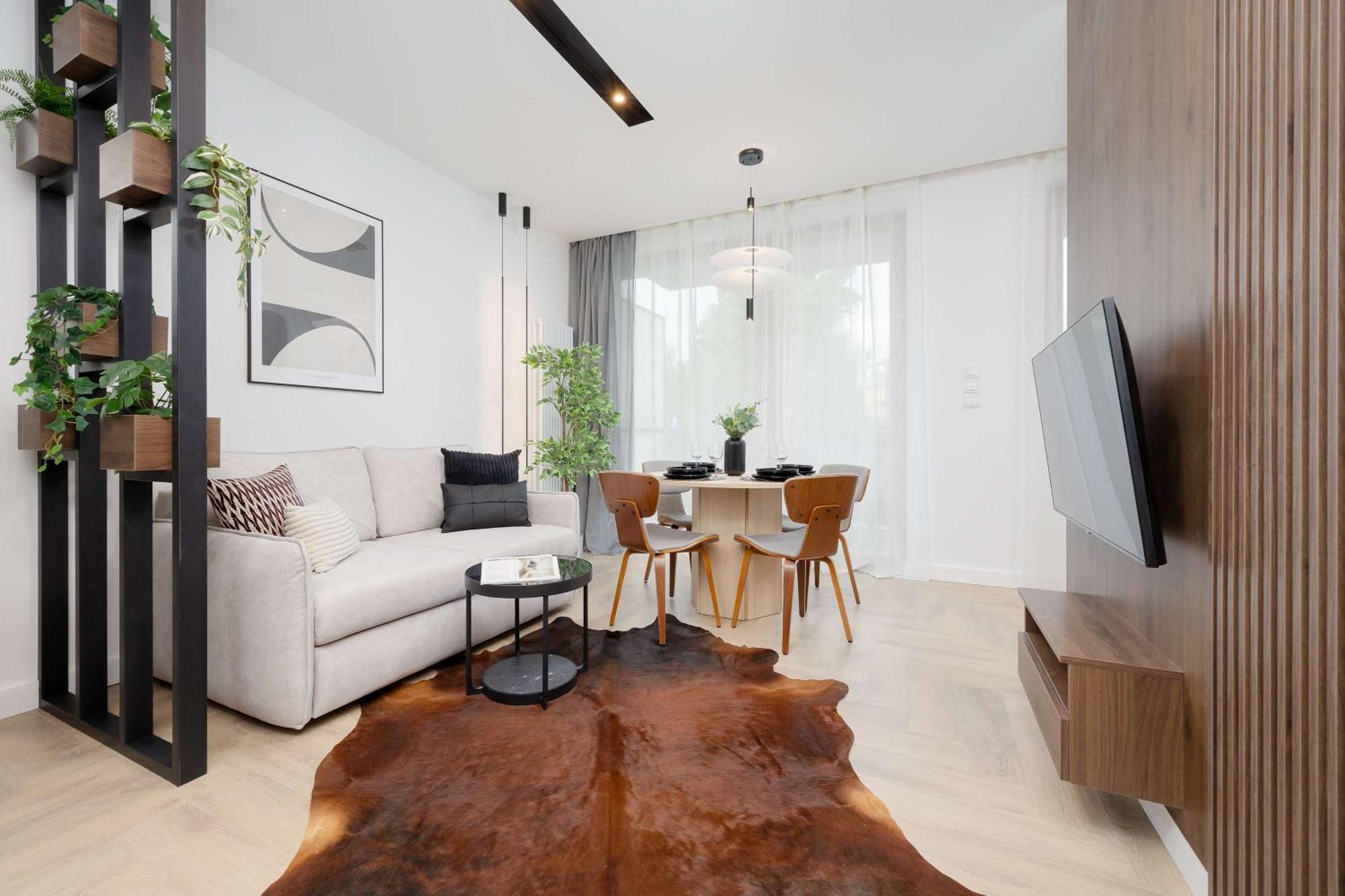 Apartment Sarmacka Wilanow With Parking, Sauna & Gym By Noclegi Renters Warszawa Eksteriør billede